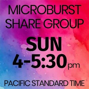 OPEN ❤ SUN 4-530pm MST MICROBURST